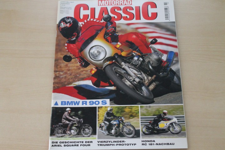 Deckblatt Motorrad Classic (02/2003)